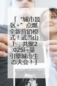 “城市景区+”点燃全新营销模式！武当山上，共聚2025巨量引擎城市生态大会！