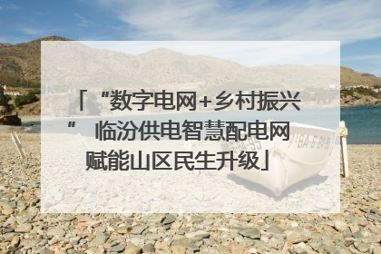 “数字电网+乡村振兴” 临汾供电智慧配电网赋能山区民生升级