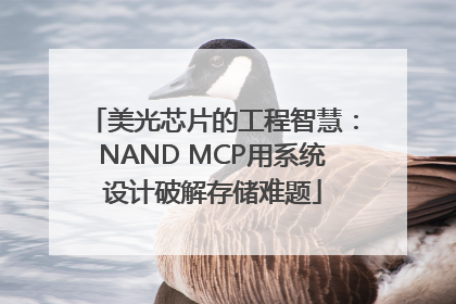 美光芯片的工程智慧：NAND MCP用系统设计破解存储难题