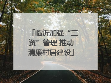 临沂加强“三资”管理 推动清廉村居建设