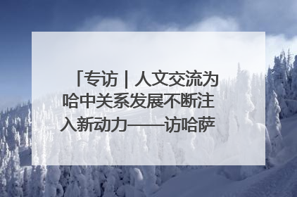 专访｜人文交流为哈中关系发展不断注入新动力——访哈萨克斯坦文化与信息部部长巴拉耶娃
