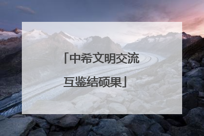 中希文明交流互鉴结硕果