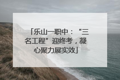 乐山一职中：“三名工程”迎终考，凝心聚力展实效