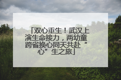 双心重生！武汉上演生命接力，两幼童跨省换心同天共赴“心”生之旅
