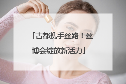 古都携手丝路！丝博会绽放新活力