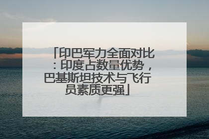 印巴军力全面对比：印度占数量优势，巴基斯坦技术与飞行员素质更强