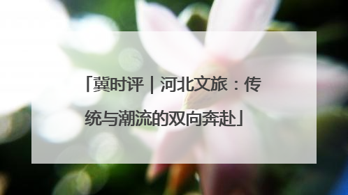 冀时评｜河北文旅：传统与潮流的双向奔赴