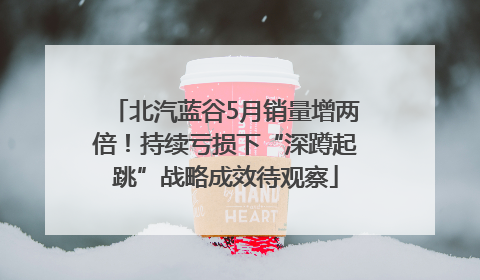 北汽蓝谷5月销量增两倍！持续亏损下“深蹲起跳”战略成效待观察