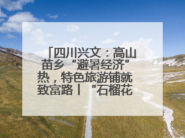 四川兴文：高山苗乡“避暑经济”热，特色旅游铺就致富路丨“石榴花开”四川行⑧
