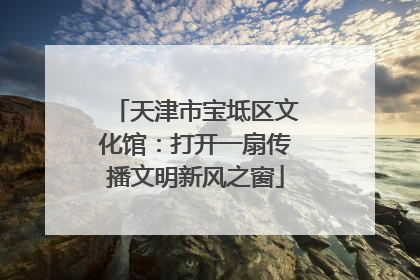 天津市宝坻区文化馆：打开一扇传播文明新风之窗