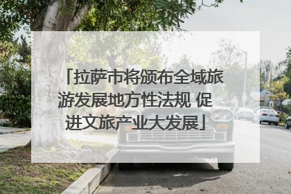 拉萨市将颁布全域旅游发展地方性法规 促进文旅产业大发展