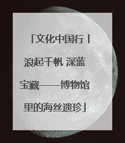 文化中国行丨浪起千帆 深蓝宝藏——博物馆里的海丝遗珍