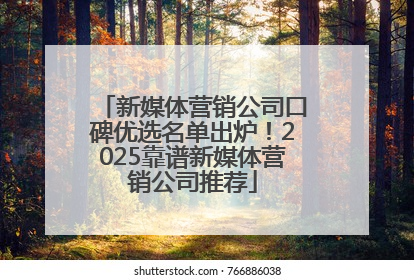 新媒体营销公司口碑优选名单出炉！2025靠谱新媒体营销公司推荐