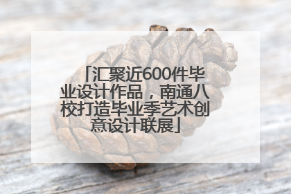 汇聚近600件毕业设计作品，南通八校打造毕业季艺术创意设计联展