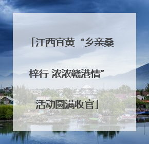 江西宜黄“乡亲桑梓行 浓浓赣港情”活动圆满收官