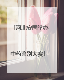 河北安国举办中药鉴别大赛