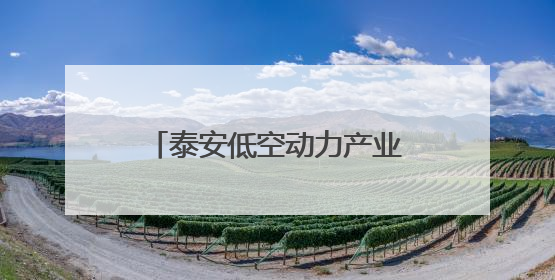 泰安低空动力产业园一期建设全速推进 文庙街道聚力攻坚抢抓“进度条”