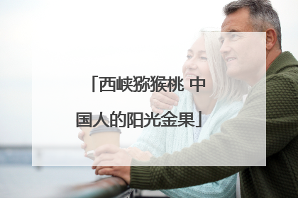 西峡猕猴桃 中国人的阳光金果