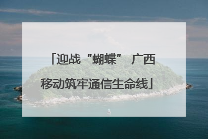 迎战“蝴蝶” 广西移动筑牢通信生命线