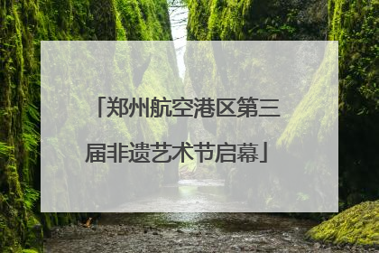 郑州航空港区第三届非遗艺术节启幕