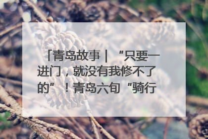 青岛故事｜“只要一进门，就没有我修不了的”！青岛六旬“骑行侠”有个隐藏身份，社区“全能维修工”