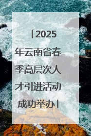 2025年云南省春季高层次人才引进活动成功举办
