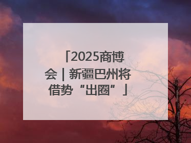 2025商博会｜新疆巴州将借势“出圈”