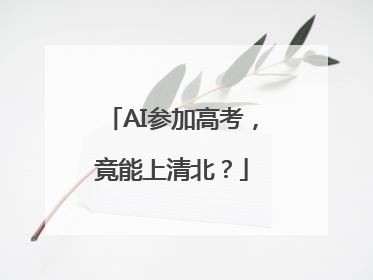 AI参加高考，竟能上清北？